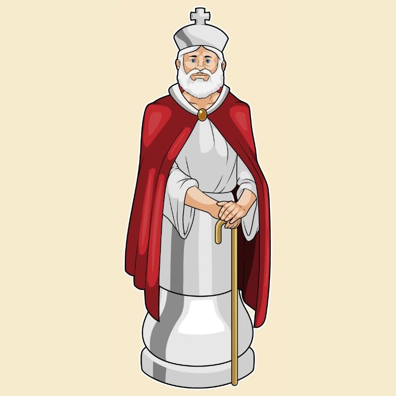 Pièce d’échecs Roi Échecs