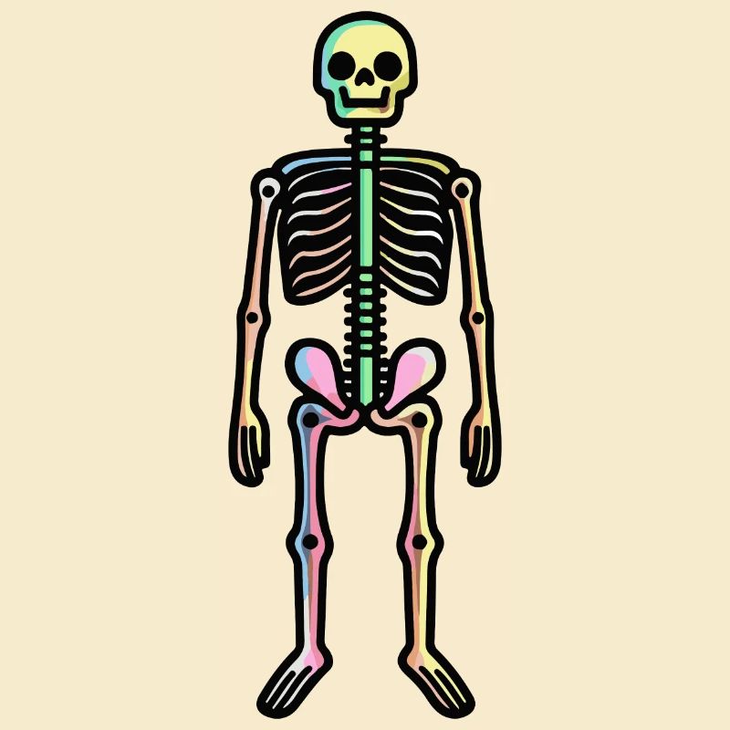 Skeleton Comic Halloween