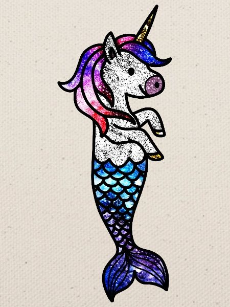 Kosmisches Meeres-Einhorn