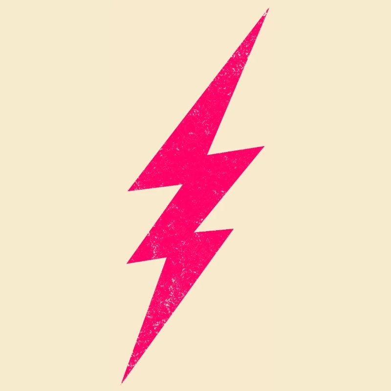 Neon Blitz Illustrative Grafik