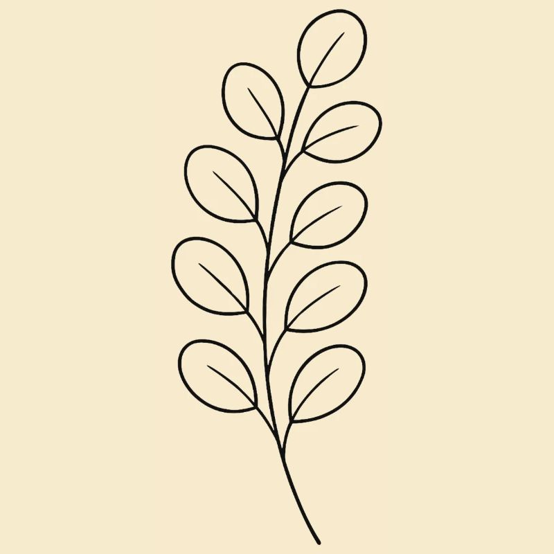 Conception des feuilles de branche de ligne