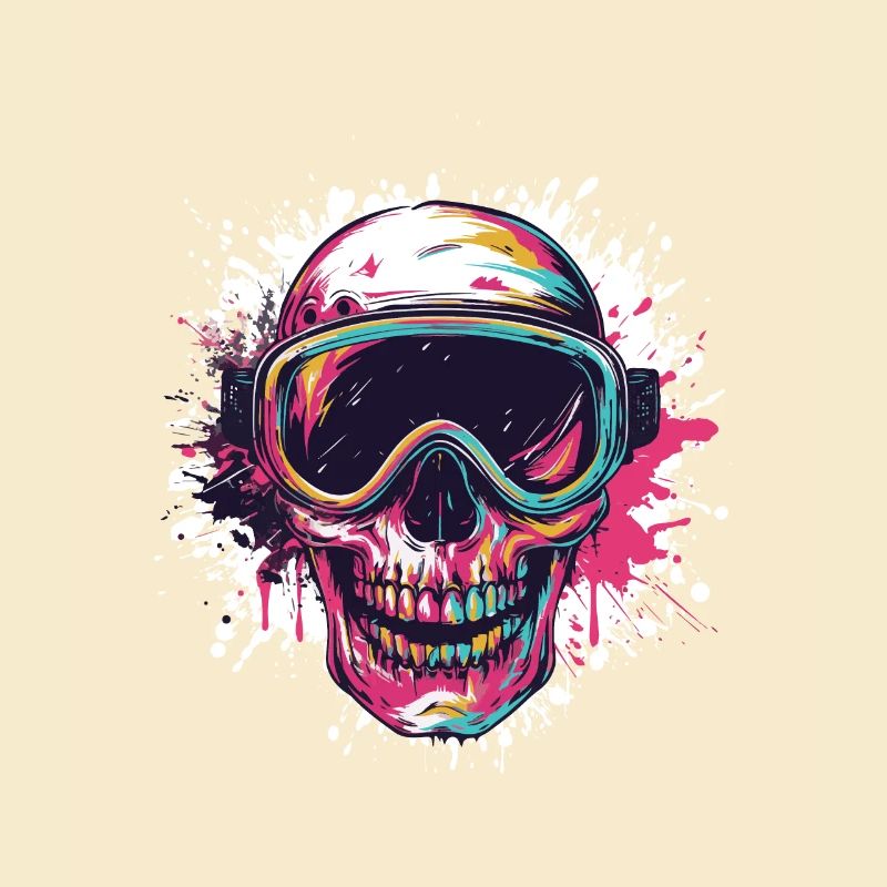Ski Skull Masque de ski Skull