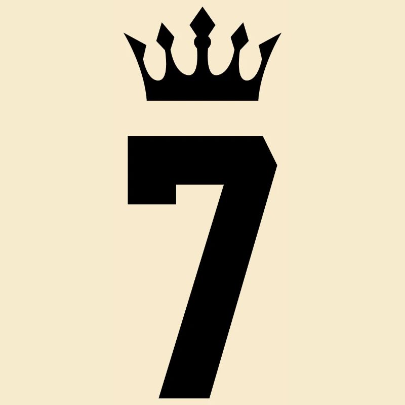 7 Zahl Krone