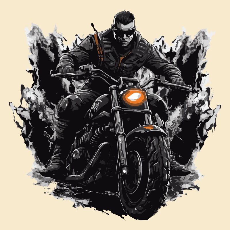 Motorrad Biker