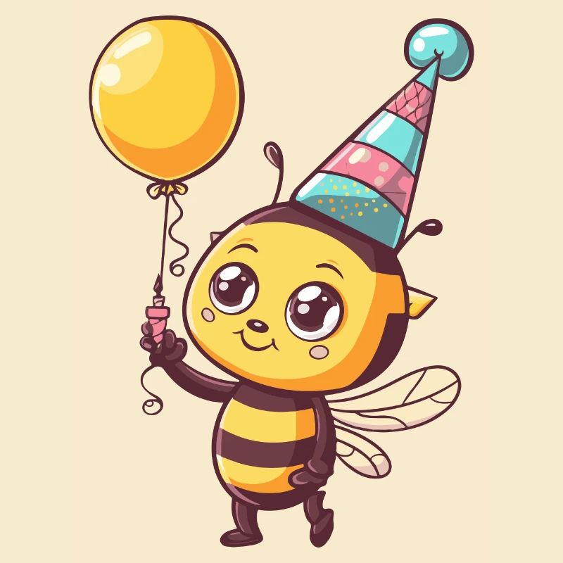 Biene Geburtstag Comic