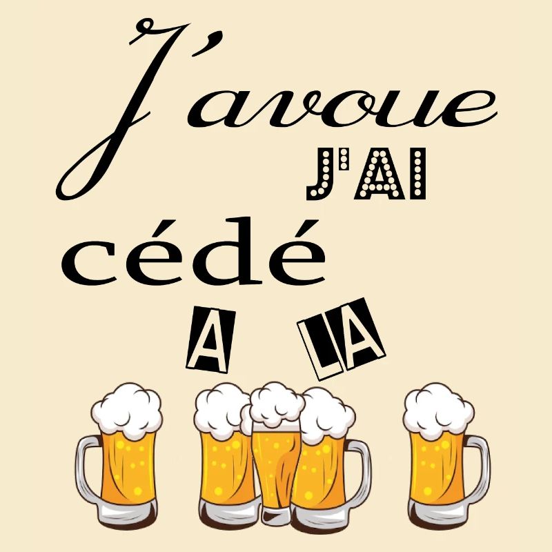 J''ai cédé à la pression