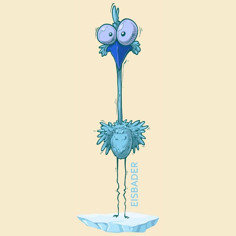 winterschwimmer "crazy eisvogel geht eisbaden"