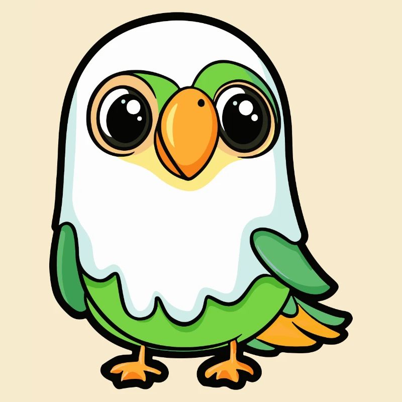 Parrot Halloween Funny Ghost
