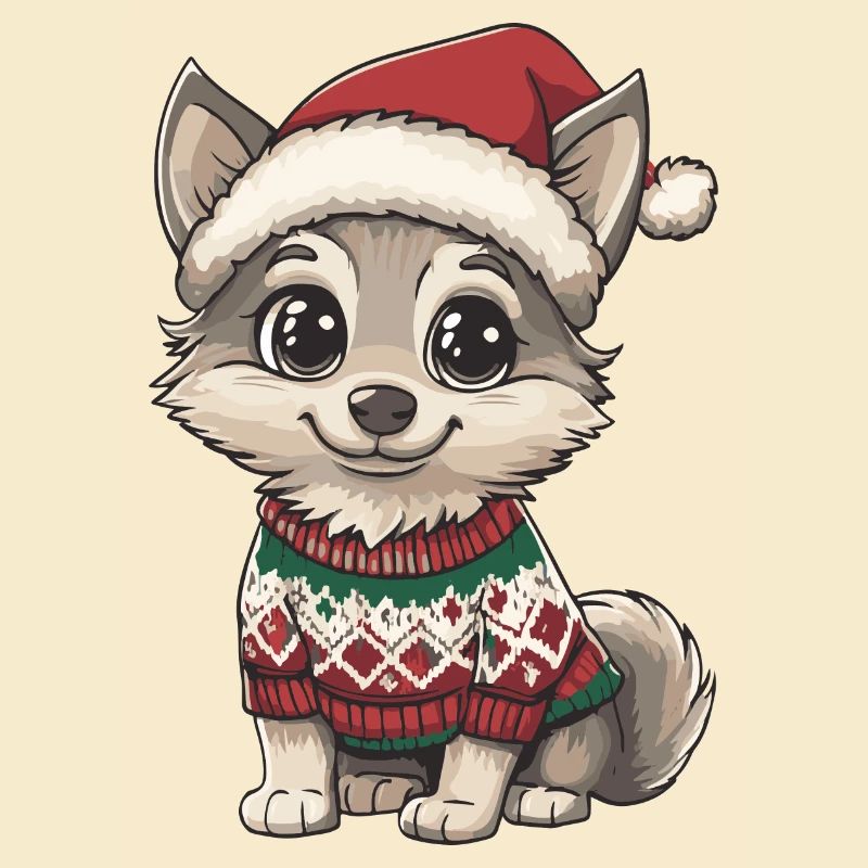 Wolf Christmas Comic