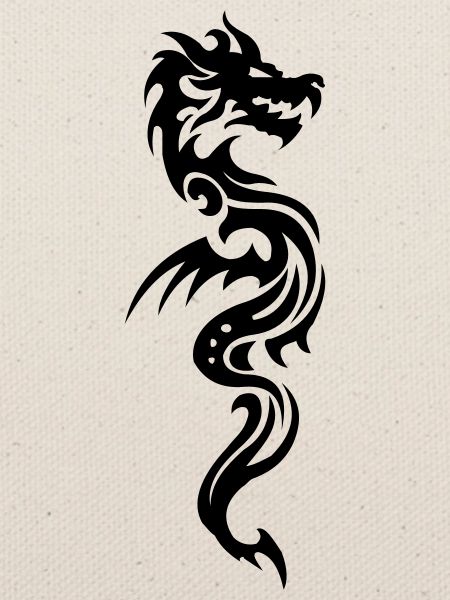 tribal dragon