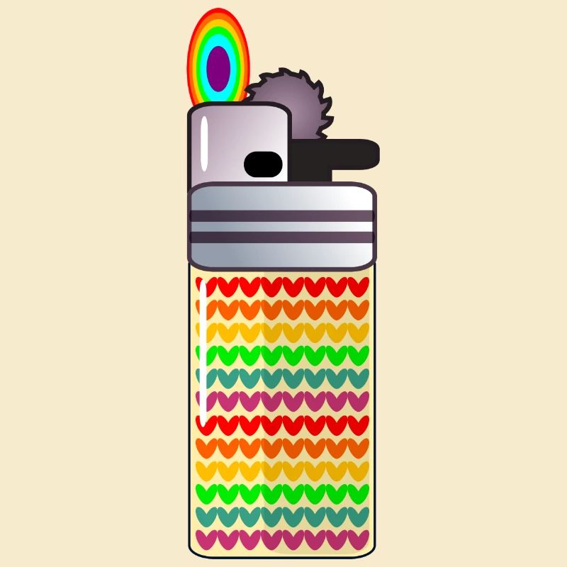 RAINBOW - LIGHTER SMOKING