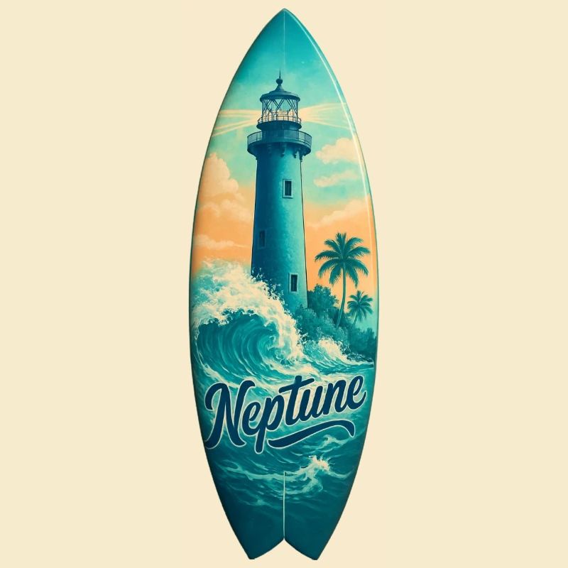 Neptune Lighthouse Surfboard