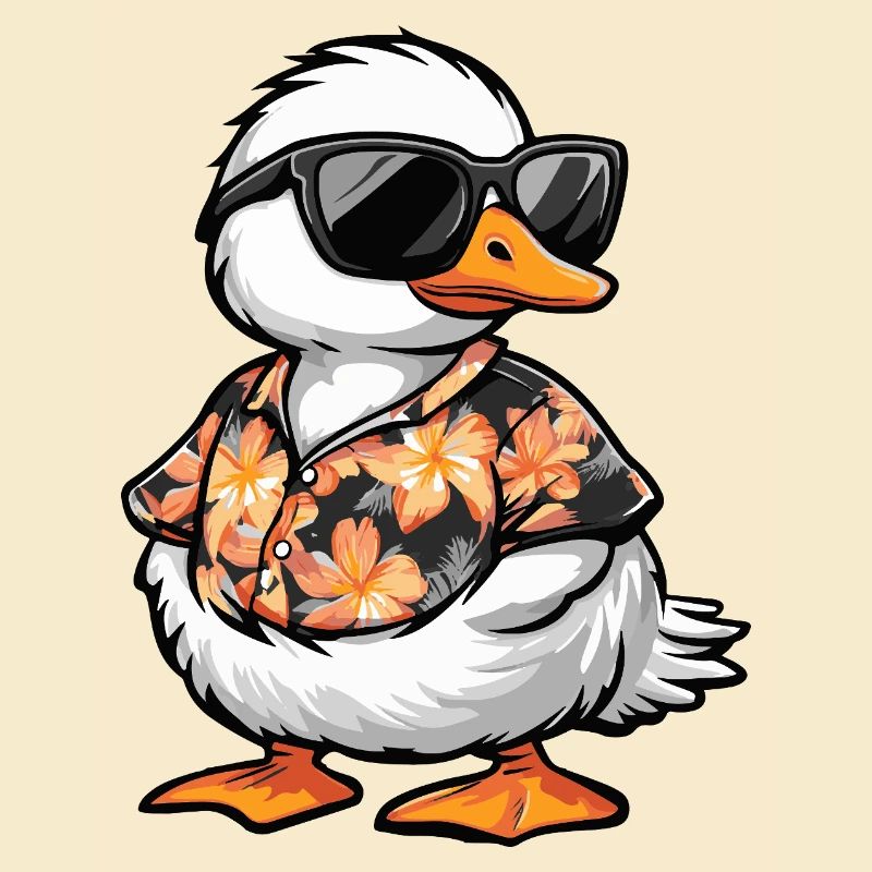 Goose Comic Holiday
