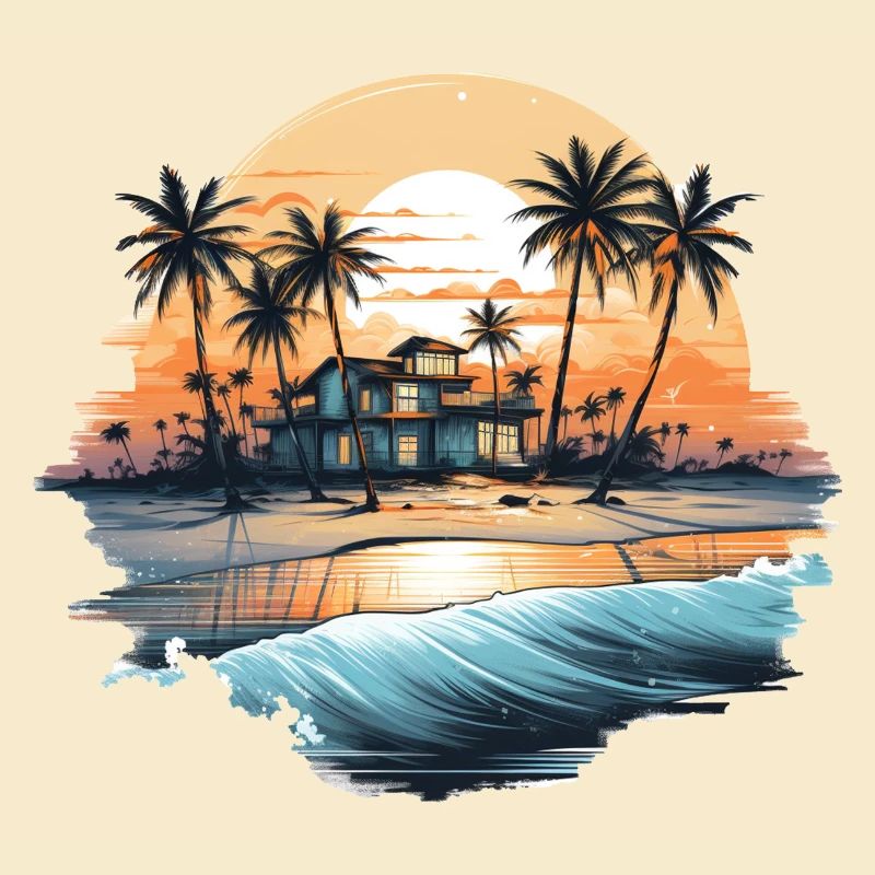 Ocean vibes, beach vibes, sunset on the beach, oce