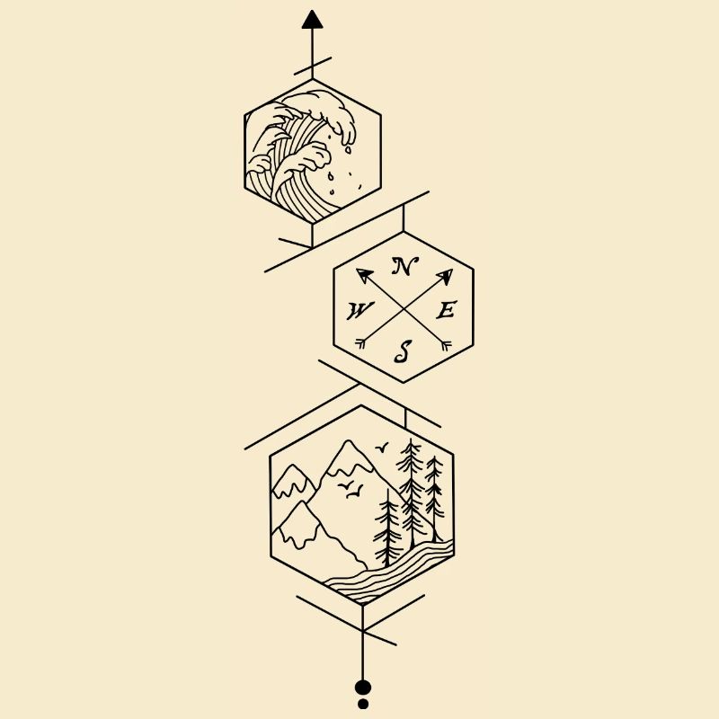 hexagones