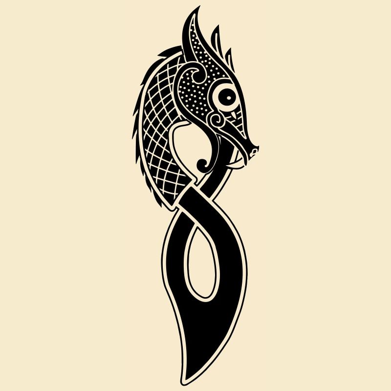 Jormungund die monströse Seeschlange oder der Drache