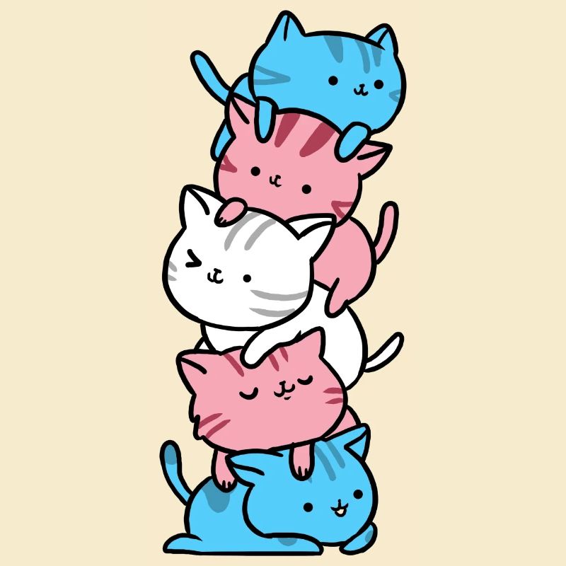 Katzen Trans Pride