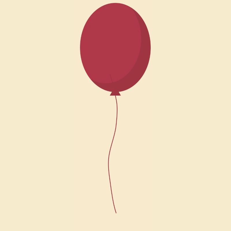 Ballon mit Luft