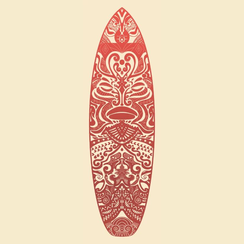Maori Surf (version rouge)