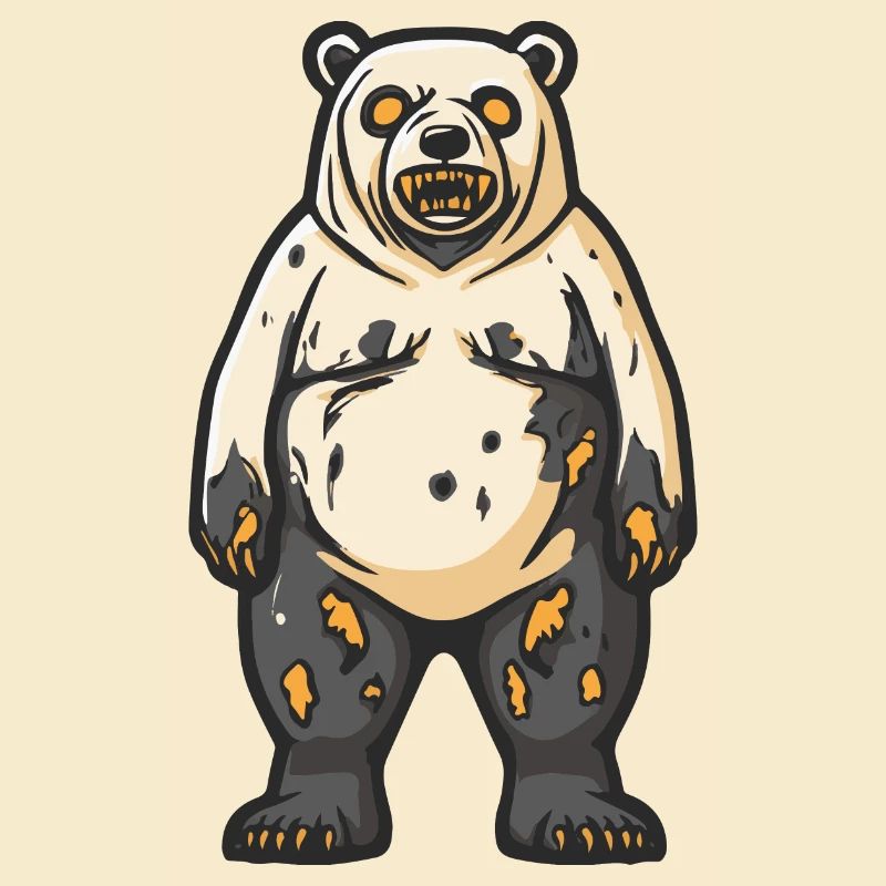 Eisbär Halloween Tier