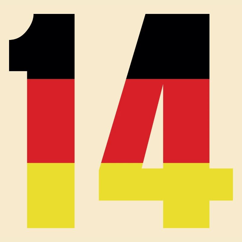 14 Number Germany Jersey