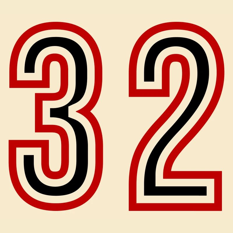 32 Number Years Jersey