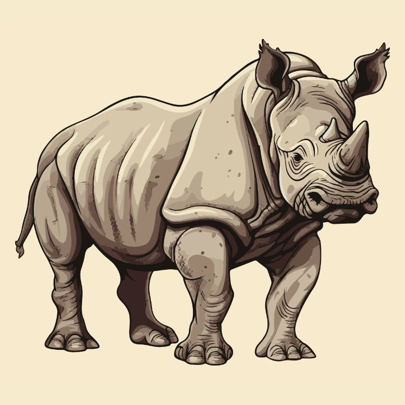 Nashorn Tier