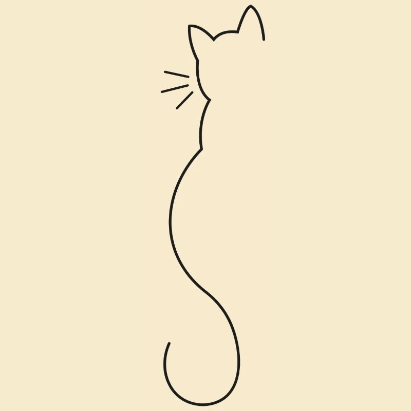 Katzen Silhouette
