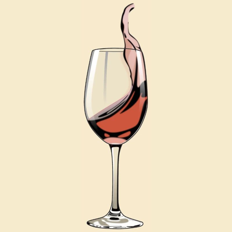 Glas Wein