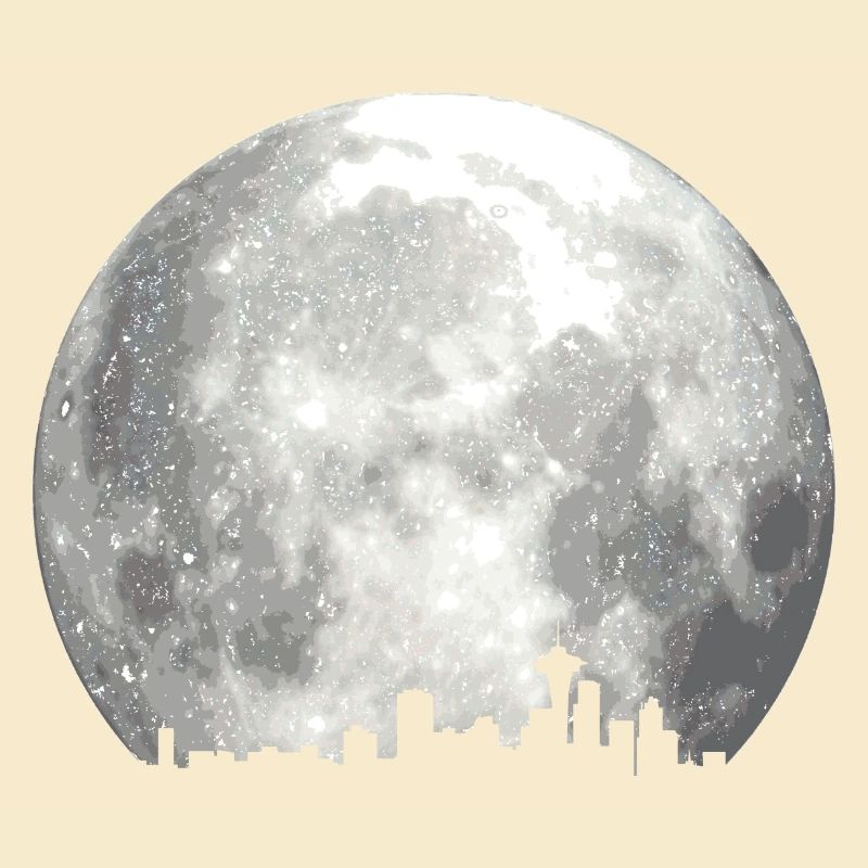 full moon skyline