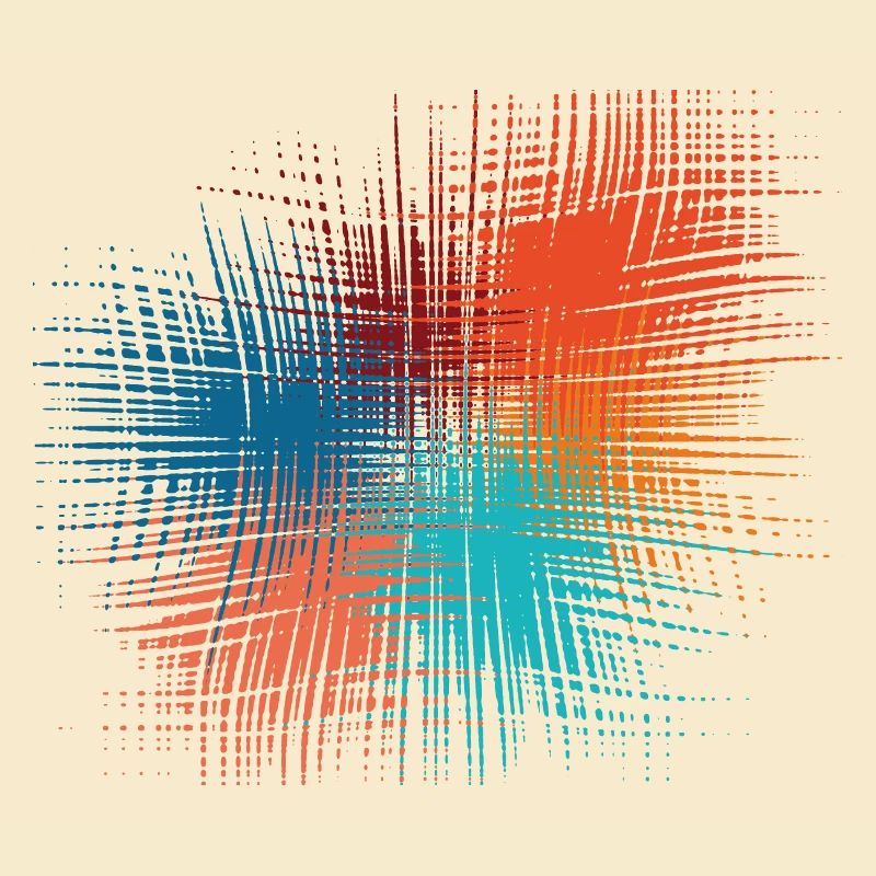 modernes Muster bunt