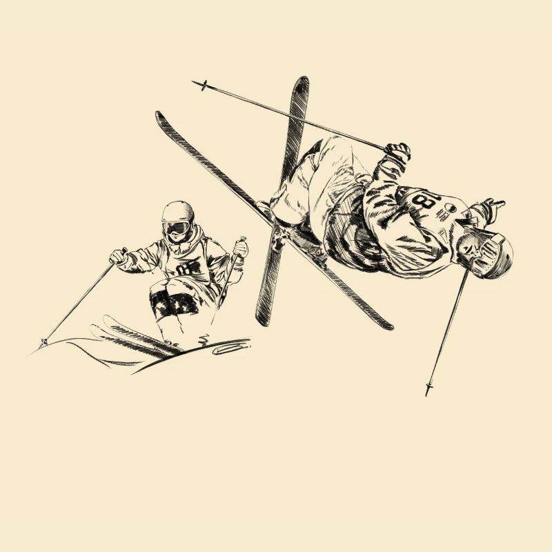 mogul skiing