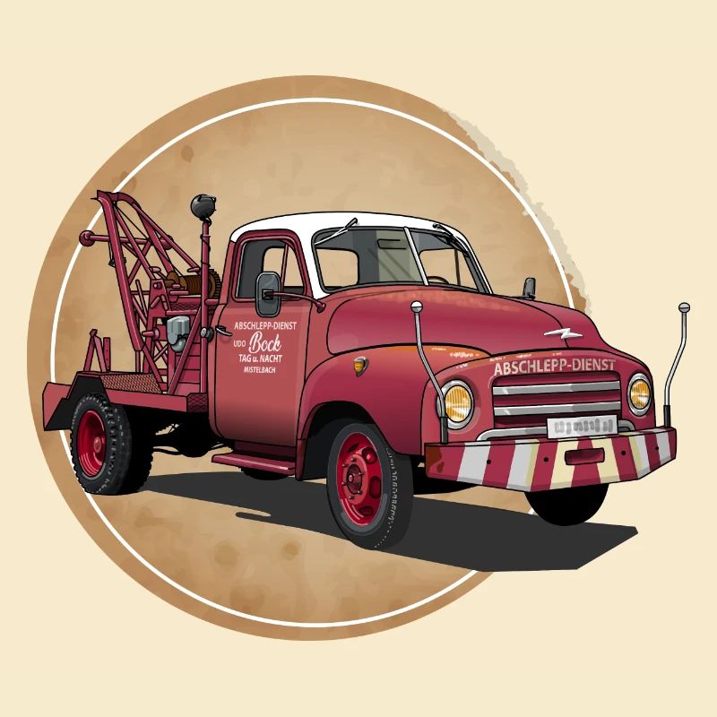 Abschleppwagen Oldtimer