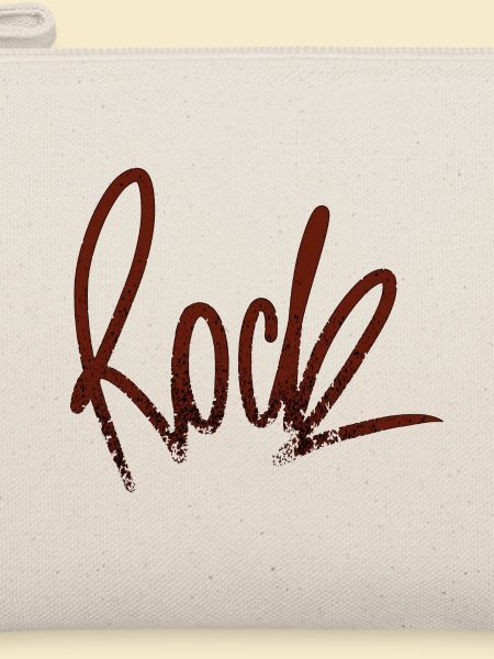 ROCK dunkle Felsinschrift