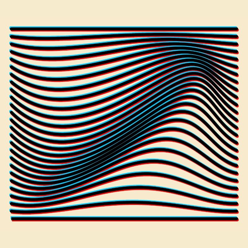 Waves Psychedelic Trippy