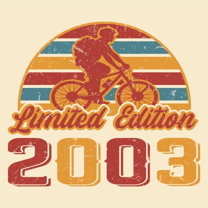 Vélo VTT anniversaire année de construction 2003
