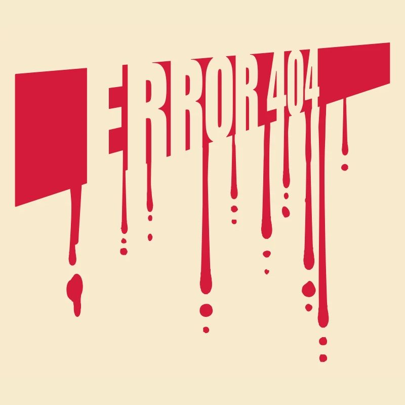 Blood Drops Error 404