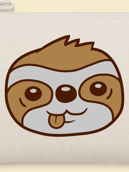 Gesicht Faultier Comic Kopf