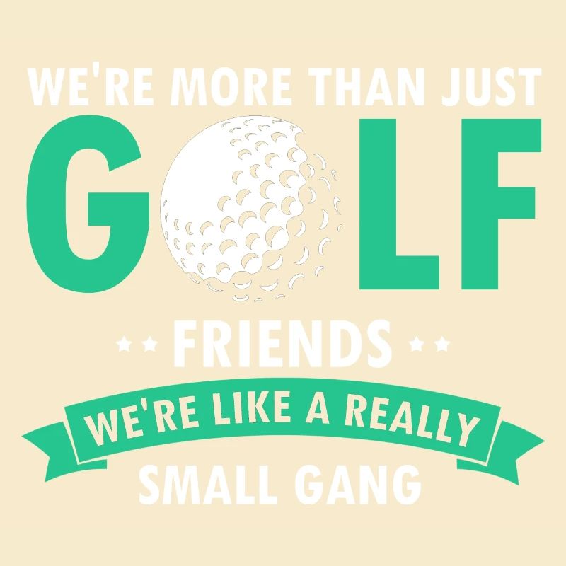 Plus que de simples amis de golf, nous sommes comme un petit gang