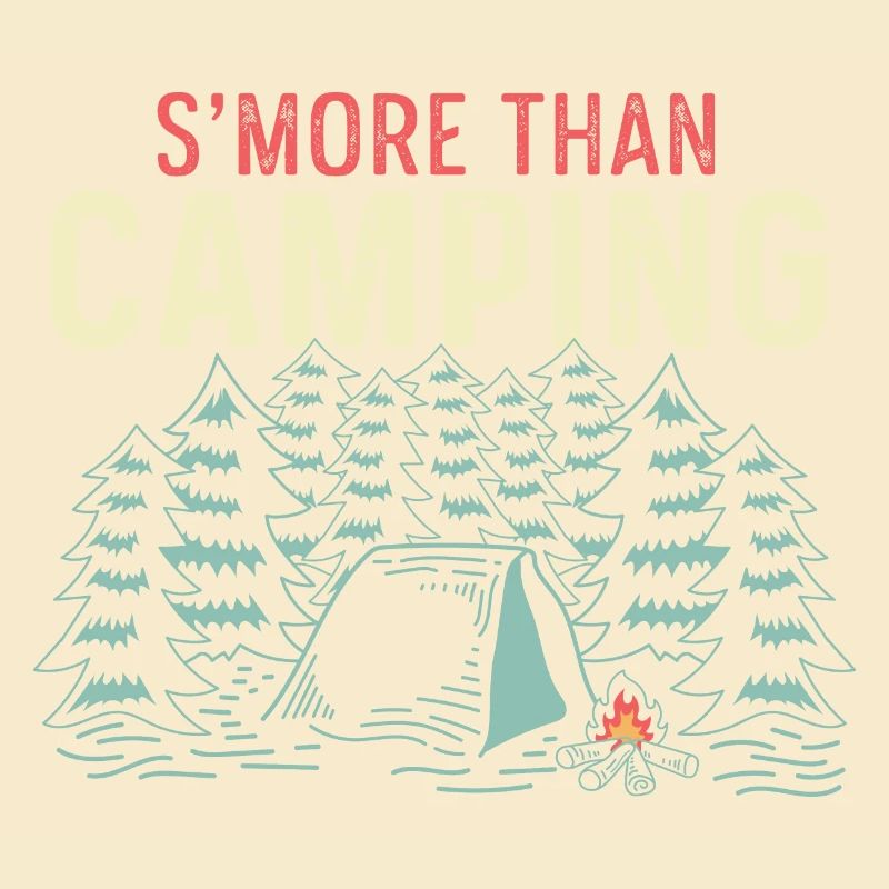 S'more als Camping Wanderer oder Wohnmobil Geschen