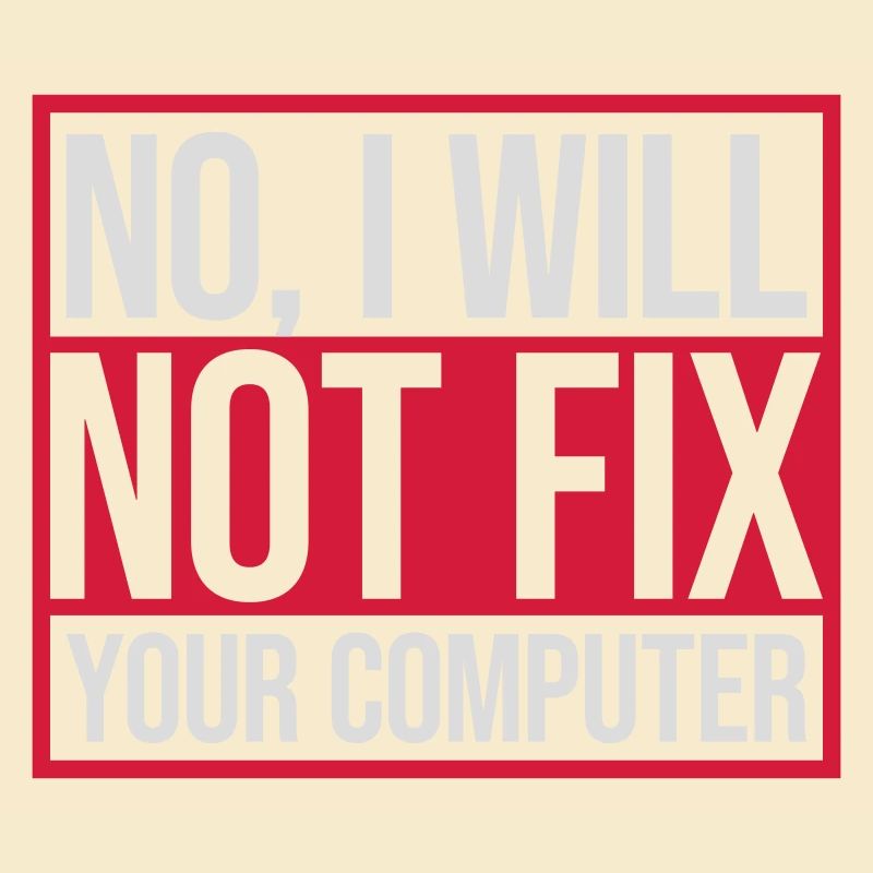 not fix your computer