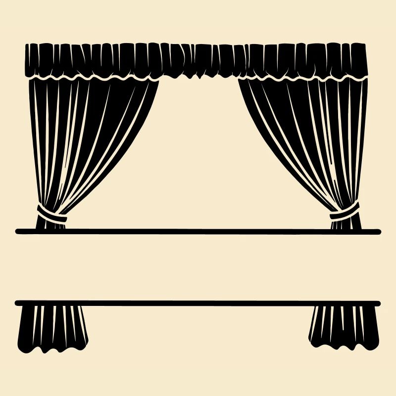 Curtains with recess