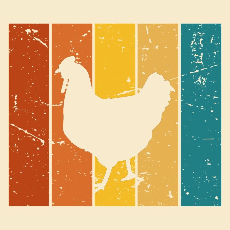Vintage gift hen