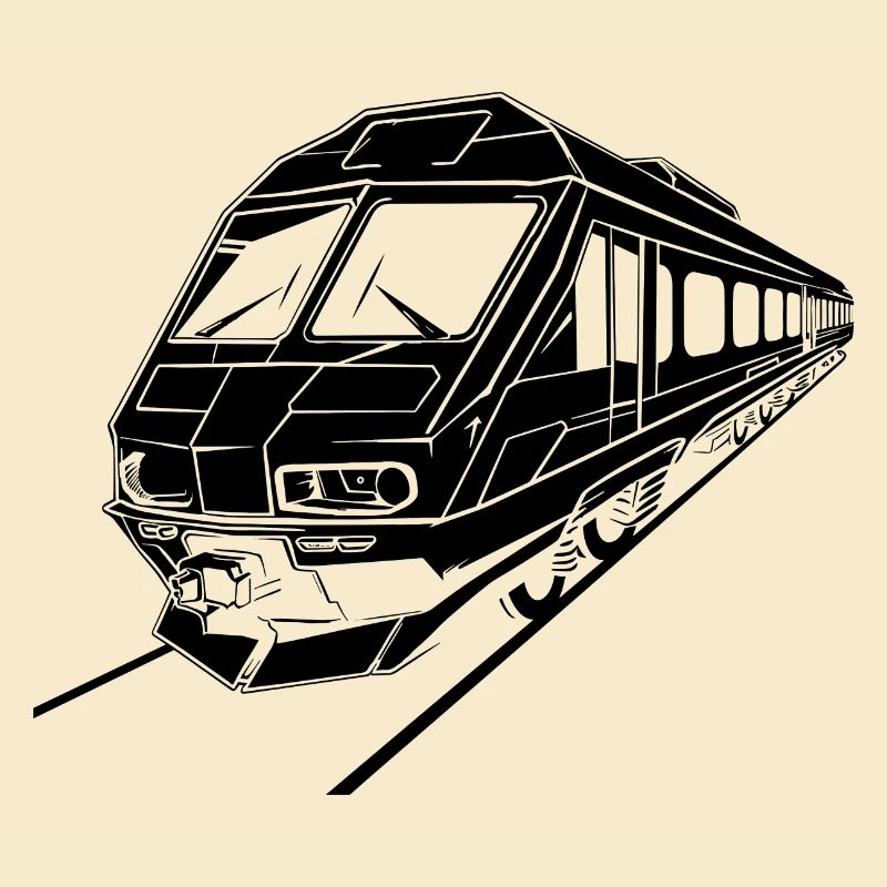 Zug Grafik