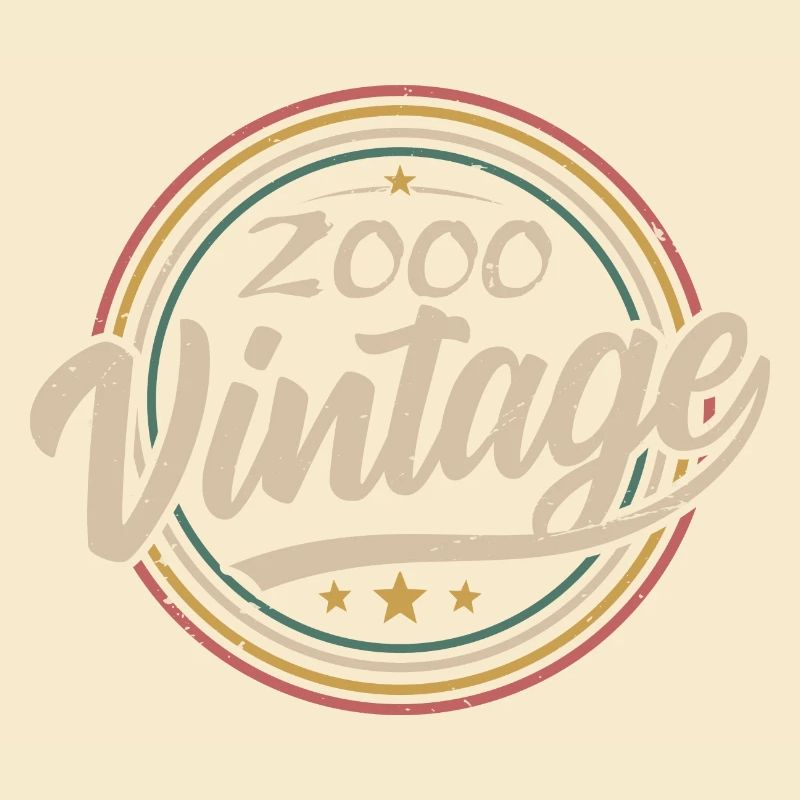 2000 Vintage 2000 Birthday Gift - Retro Style 2000
