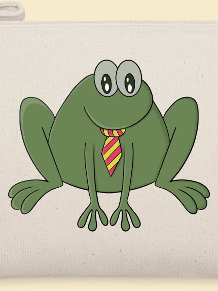 Frosch mit Krawatte