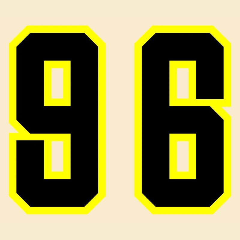 96 Zahl Trikot