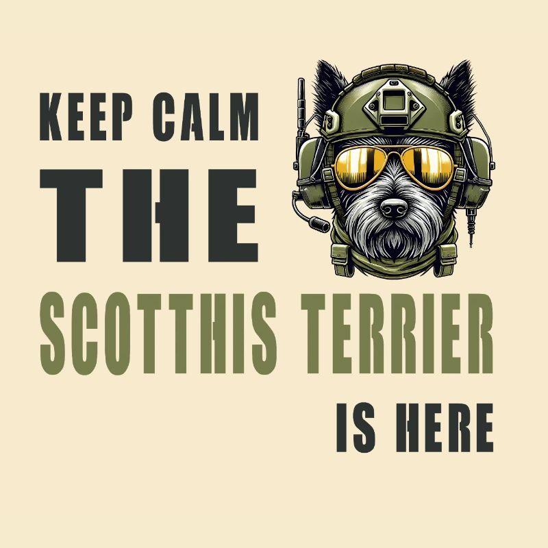 Scottish Terrier Warrior Dog