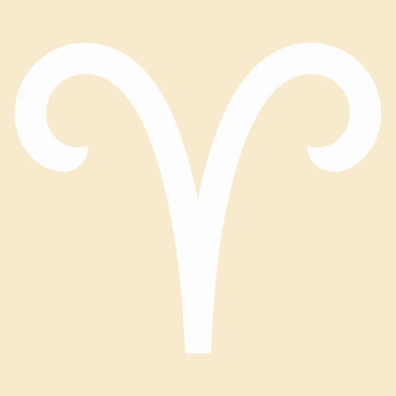 Widder Sternzeichen Symbol Aries Horoskop Widder