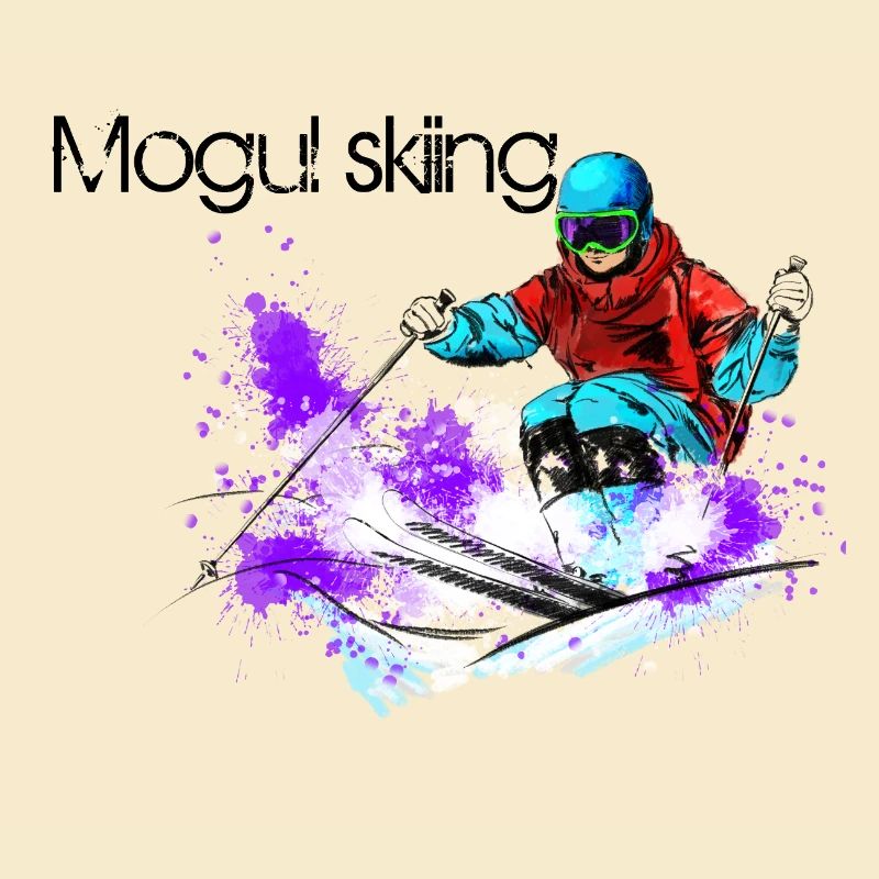 Mogul skiing